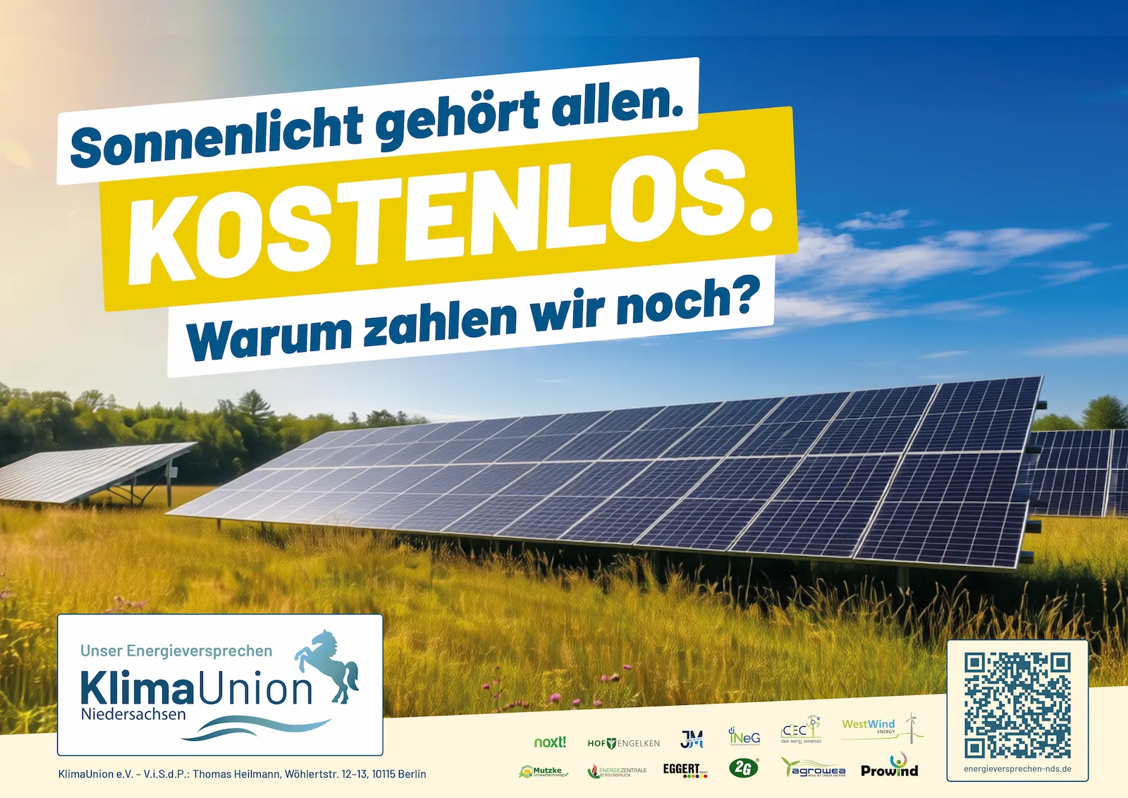 Sonnenlicht gehört allen